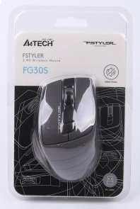 Миша A4tech FG30S Silent Black/Grey (FG30S Grey)