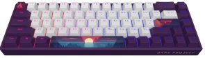 Клавіатура Dark Project 68 Sunrise PBT Mech. g3ms Sapphire ENG/UA Violet/White (DPP68_GSH_SUNR_ANSI_UA)