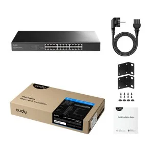 Фото: Комутатор Cudy GS1024L (GS1024L_EU_V1.0) № 3 | KTC