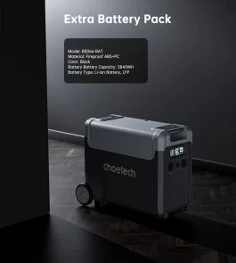 Фото: Зарядна станція Choetech BS066 3600W 3840Wh (BS066-Main) № 6 | KTC