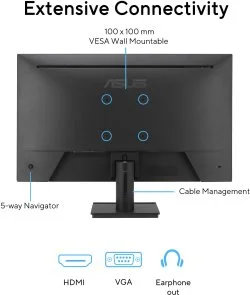 Фото: Монітор ASUS VA279HG - 27" IPS / 1920×1080 / 120 Гц / Adaptive Sync № 10 | KTC