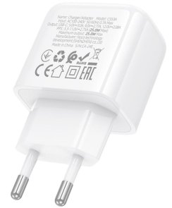 Зарядний пристрій Hoco CS53A Surplus PD 25W White (6942007631488)