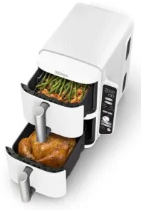 Фото: Мультипіч Ninja Double Stack XL 2-Level Air Fryer (SL400EUWH) № 5 | KTC