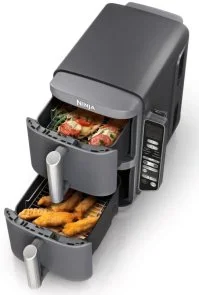 Фото: Мультипіч Ninja Double Stack XL 2-Level Hot Air Fryer (SL451EU) № 7 | KTC