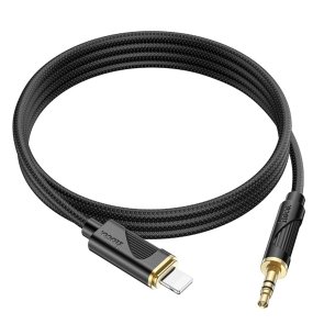 Перехідник Hoco UPA30 Lightning M / Jack 3.5mm 1m Black (6942007625494)