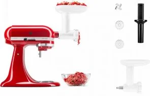 Фото: Набір насадок для планетарного міксера KitchenAid 5KSMFVSFGA (м'ясорубка, сито для перетирання овочів) № 3 | KTC