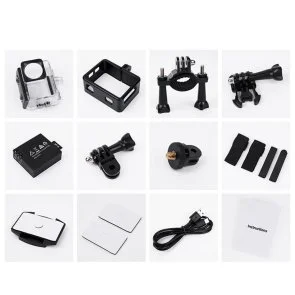 Фото: Екшн-камера Hoco DV102 4K Anti-Shake Sports Camera Black (6942007633352) № 5 | KTC