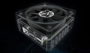 Фото: Кулер Arctic P8 Slim PWM PST (ACFAN00295A) № 2 | KTC