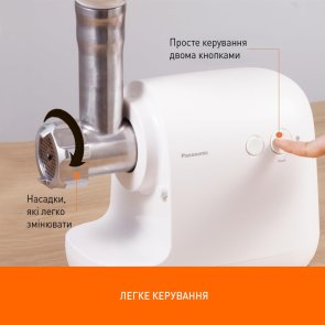 Електром'ясорубка Panasonic MK-GX1700WTQ