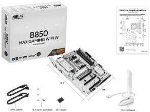 Материнська плата ASUS B850 MAX GAMING WIFI W