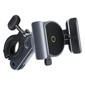 Тримач велосипедний для смартфону Baseus PrimeTrip Series Magnetic Bike Phone Holder Cosmic Black (C40569000121-00)