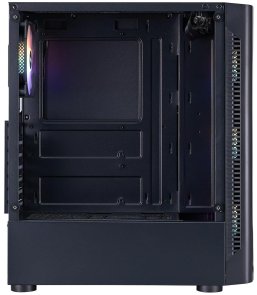 Корпус 1stPlayer D4-BK-4F1 Black with window
