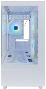 Корпус 1stPlayer Mi5-WH-2FC7R-W-1FC7-W White with window