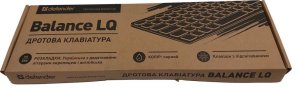 Клавіатура Defender Balance LQ Black (450790)