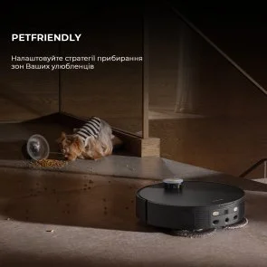 Фото: Робот-пилосос Dreame Bot X50 Ultra Complete Black (RLX85CE-4-BL) № 21 | KTC