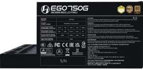 Фото: Блок живлення Lian-Li 750W Edge Gold 750 Black (G9P.EG0750G.B000.EU) № 6 | KTC