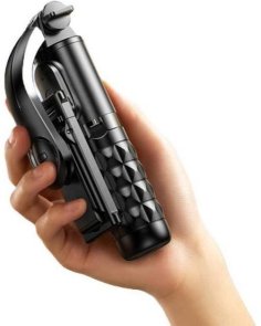 Селфі монопод RTAKO Q10R MINI Clip selfie stick Black (6942063215332)