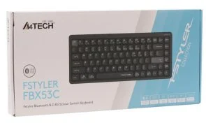 Фото: Клавіатура A4tech Fstyler FBX53C BT/WL Black (FBX53C Black) № 12 | KTC