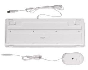 Комплект клавіатура+миша A4tech F1512 White