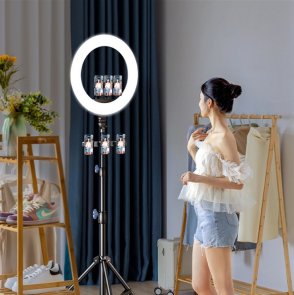 Світлодіодне селфі-кільце RTAKO AR-GTB01-22S 22 digital display Right Light 6942063218616
