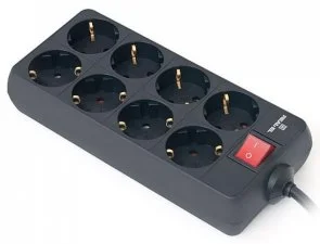 Фото: Мережевий фільтр Real-EL RS-8 Protect 8/3m Black (EL122300022) № 3 | KTC