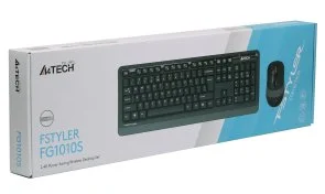 Фото: Комплект клавіатура+миша A4tech FG1010S Black/Grey (FG1010S Grey) № 6 | KTC