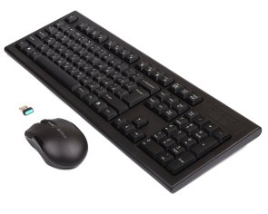 Комплект клавіатура+мишка A4tech 3000N Black