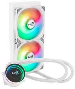 Система рідинного охолодження AeroCool Oasis L240 White (ACLA-OA24117.21)
