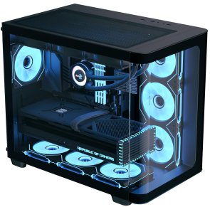 Корпус AeroCool P500C-G-BK-v1 Black with window (ACCM-PN01043.11)