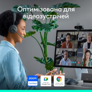 Web-камера Logitech Brio 4K Ultra HD Graphite (960-001718)