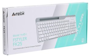 Клавіатура A4tech Fstyler FK25 White (FK25 (White))