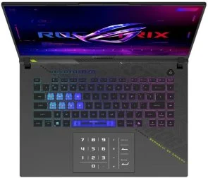 Фото: Ноутбук ASUS ROG Strix G16 2025 G614PP-RV224 Eclipse Gray - 16" IPS 165 Гц / AMD Ryzen 9 / 8940HX / DDR5 16 ГБ / PCI-E SSD 512 ГБ / GeForce RTX 5070 № 3 | KTC