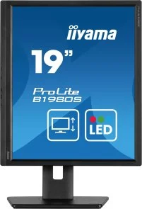 Фото: Монітор iiyama ProLite B1980S-B1 Black - 19" TN+Film / 1280×1024 / 75 Гц / Pivot / HAS № 2 | KTC