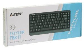 Клавіатура компактна A4tech Fstyler FBK11 Gray (FBK11 Grey)