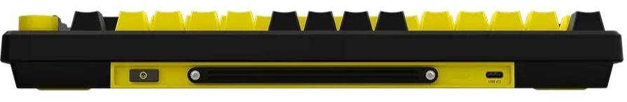 Клавіатура Lorgar KBP7075W Toxic Purple ENG WL/RT/USB Black/Yellow (LRG-KBP7075W-YL-US)