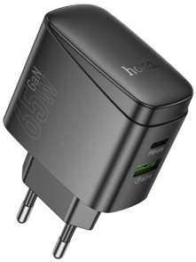 Зарядний пристрій Hoco CS63A Bright 65W Black (6942007638470)