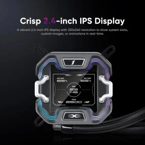 Фото: Система рідинного охолодження 1stPlayer X-240 Black (X-240-BK) № 2 | KTC