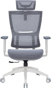 Крісло OfficePro Elegant OC660 White/Light Gray (OC660-W-LG-LG)