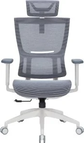 Фото: Крісло OfficePro Elegant OC660 White/Light Gray (OC660-W-LG-LG) № 4 | KTC