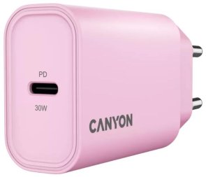 Зарядний пристрій Canyon OnCharge 30CL 30W Pink (CNE-CHA30CLPK)