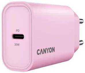 Фото: Зарядний пристрій Canyon OnCharge 30CL 30W Pink (CNE-CHA30CLPK) № 4 | KTC