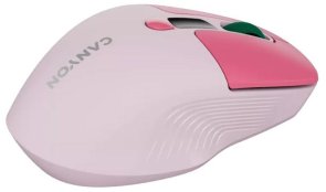 Миша Canyon MW-26 LCD Silent Dual Mode Wireless Pink (CNS-CMSW26P)