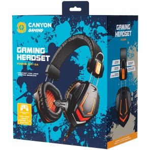 Гарнітура Canyon Fobos Black (CND-SGHS3A