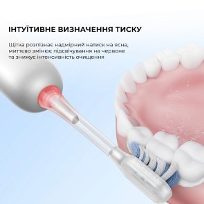 Електрична зубна щітка Mova Fresh Pro Silver (ATB15A-SIL)