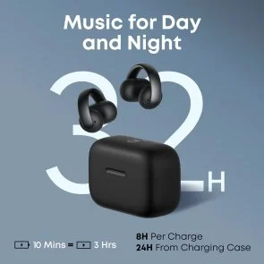 Фото: Навушники Anker SoundCore AeroClip Black (A3388G11) № 3 | KTC