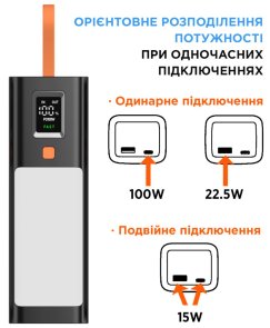 Батарея універсальна SIGMA Mobile X-Power SI20A9QLX 20000mAh 100W Black