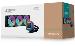 Фото: Система рідинного охолодження Deepcool LE360 V2 (R-LE360-BKAMMC-G-2) № 6 | KTC
