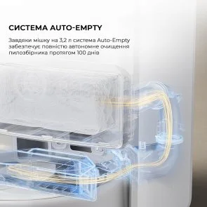 Робот-пилосос Mova V50 Ultra Complete White (RLV72LE-1)