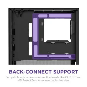 Фото: Корпус NZXT H3 Flow Black with window (CC-H31FB-01) № 4 | KTC