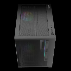Корпус Gamdias Aura GC10M V2 ARGB Black with window (4711514503159)
